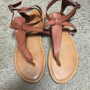 Brown sandals
